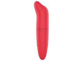 Vibrador Ponto G Golfinho - Vermelho
