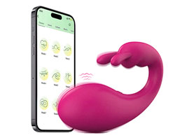 Vibrador Ponto G e Estimulador de Clitóris