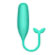 Bullet Vibrador Verde com Controle Remoto - App (Imagem 1 de 3)