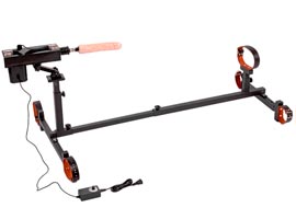 Maquina do Sexo com Restritor de Pulso e Tornozelo