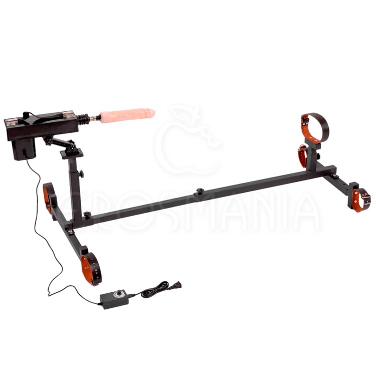 Maquina do Sexo com Restritor de Pulso e Tornozelo