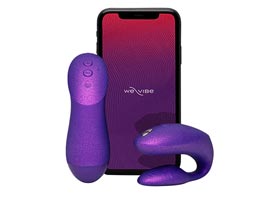 We Vibe Chorus Pro - Purple Galaxy Vibrador Casal We Vibe Chorus Pro - Purple Galaxy Vibrador Casal