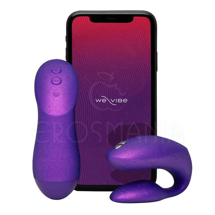 We Vibe Chorus Pro - Purple Galaxy Vibrador Casal