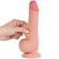 Sliding Skin Dual Layer Dong Flesh 7,5" pele dupla (Imagem 4 de 6)
