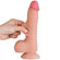 Sliding Skin Dual Layer Dong 8" - pele dupla (Imagem 3 de 5)