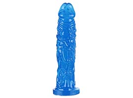 Provocante Azul - Pênis Vinílico Cristal