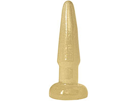 Plug Anal Ouro Premium com Glitter