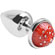 Plug Anal P Less Com Led Hard - Cromado (Imagem 1 de 2)