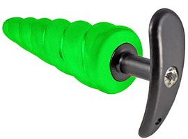 Plug Anal ABS Secret Bag Verde Neon