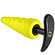 Plug Anal ABS Secret Bag Amarelo Neon (Imagem 1 de 2)