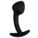 Butt Plug - Plug Anal Curvado Siliconado 10cm (Imagem 1 de 2)