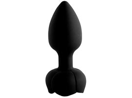 Plug Anal Vibrador Black Led - Controle Remoto