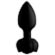 Plug Anal Vibrador Black Led - Controle Remoto (Imagem 1 de 2)