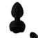 Plug Anal Vibrador Black Led - Controle Remoto (Imagem 2 de 2)