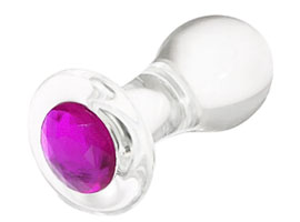 Plug de vidro - Com Joia