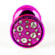 Plug de Metal P Pedra Cravejada Strass - Pink (Imagem 2 de 2)