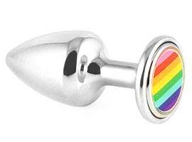 Plug de Metal P Linha Pride Hard - Cromado