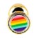 Plug de Metal P Linha Pride Hard - Dourado (Imagem 2 de 2)
