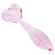 Plug Heart II Pink - Plug anal de Vidro - 13 cm (Imagem 1 de 3)