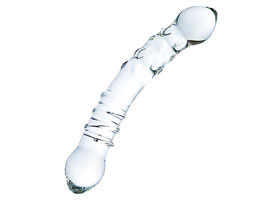 Plug Anal em Vidro Transparente