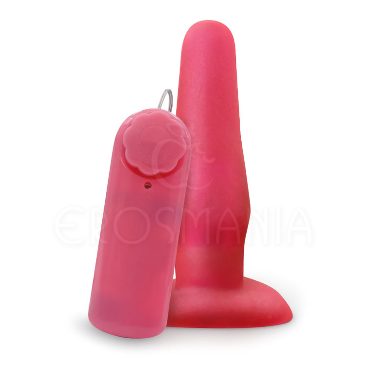 Plug Anal Candy Pop com Vibro Bullet