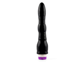 Super Anal Plug Preto - Plug Vibrador