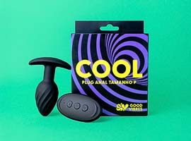 Cool P - Plug Anal - Controle Remoto