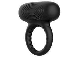 Stimulator Penis Ring Black anel peniano vibrador