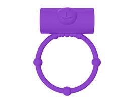 Anel Silicone Flexível Vibrador Roxo - Urso Anel Silicone Flexível Vibrador Roxo - Urso