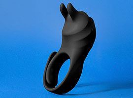 Buzz - Anel Peniano Vibrador - 9 Modos de Vibração