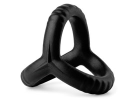 Anel Peniano e Escroto Black - Silicone