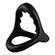 Anel Peniano e Escroto Black II - Silicone (Imagem 1 de 2)