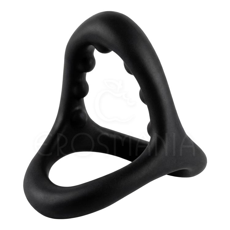 Anel Peniano e Escroto Black II - Silicone