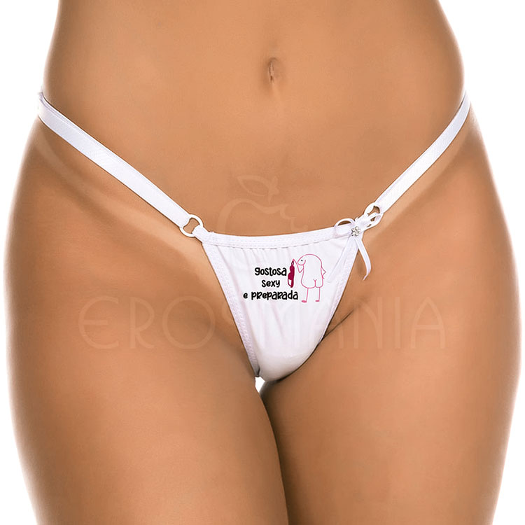 Calcinha Pintô Gostosa, Sexy e Preparada