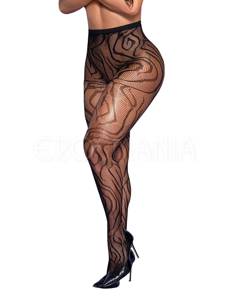 Meia Calça Arrastão Ondulado