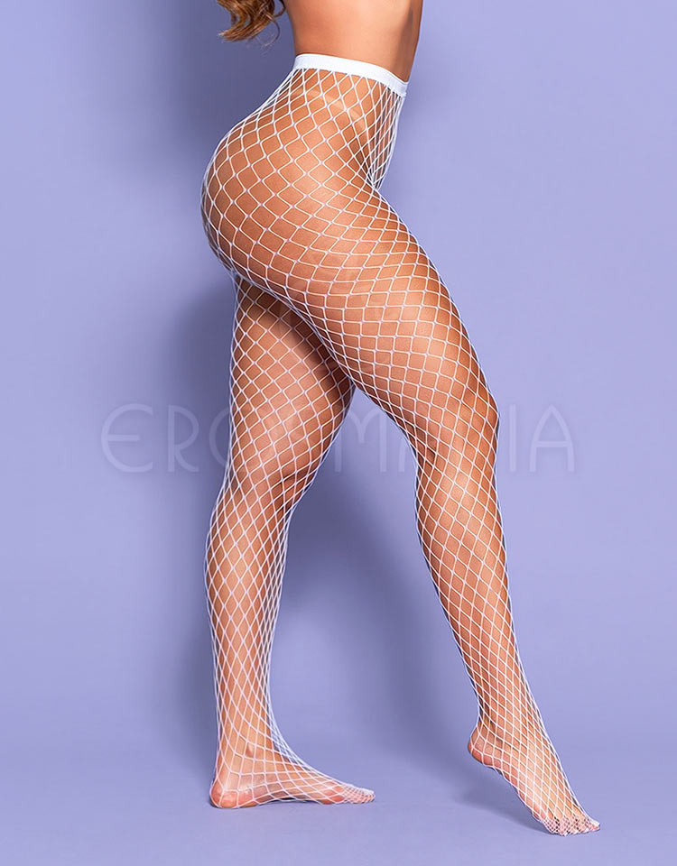 Meia Calça Arrastão Trama Média - Yaffa