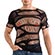 Camiseta Masculina - Meia Arrastão (Imagem 1 de 2)