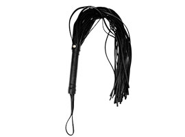 Chicote com Tiras em Couro Sintético