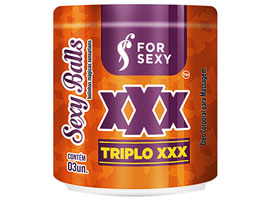Triplo XXX - Sexy Balls c/3 - Multifunção