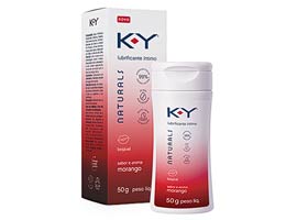 KY Lubrificante Intimo Beijável 50g - Morango