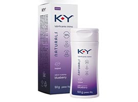 KY Lubrificante Intimo Beijável 50g - Blueberry