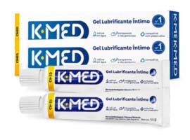 Kit 2 K-Med Gel de 50g - Lubrificante Íntimo