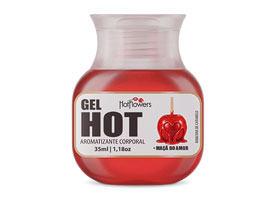 Gel Aromatizante Hot Maça do Amor -35ml Gel Aromatizante Hot Maça do Amor -35ml