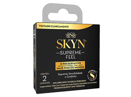 Preservativo SKYN Supreme Feel - Sem Látex 2 unid