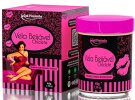 Vela Beijável de Chiclete - 45g