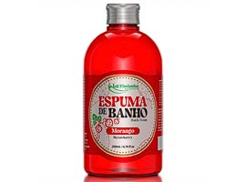 Espuma de Banho Aromática de Morango - 200 ml