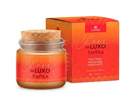 Chama de Luxo Tantra - Vela Massagem Hidratante