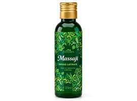 Óleo de Massagem Massaji - Ervas Latina 120ml