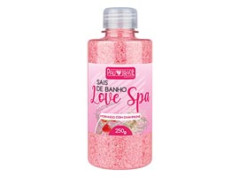 Sais de Banho Love Star Morango com Champagne 250g