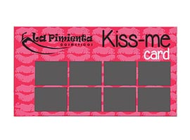 Raspadinha Kiss Me Card c/5 cartelas - La Pìmienta Raspadinha Kiss Me Card c/5 cartelas - La Pìmienta